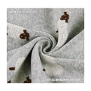 Bleu La La - 100% Luxury Cotton Swaddle Receiving Baby Blanket, Sheep Ivory Image 5
