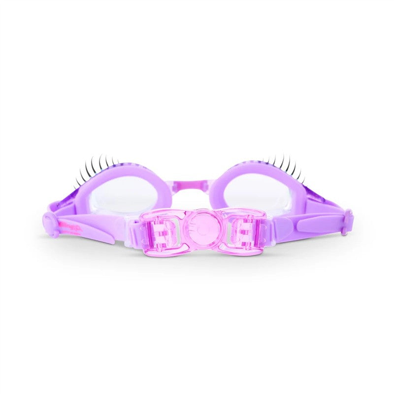 Bling 2O - Girls' Glam Splash Lash Swimming Goggles with UV Protection, Ages 3+, Purple Image 5