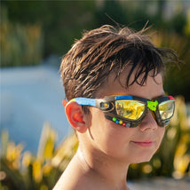 Bling2o Jet Black Gamer Kids' Swim Goggles Image 2