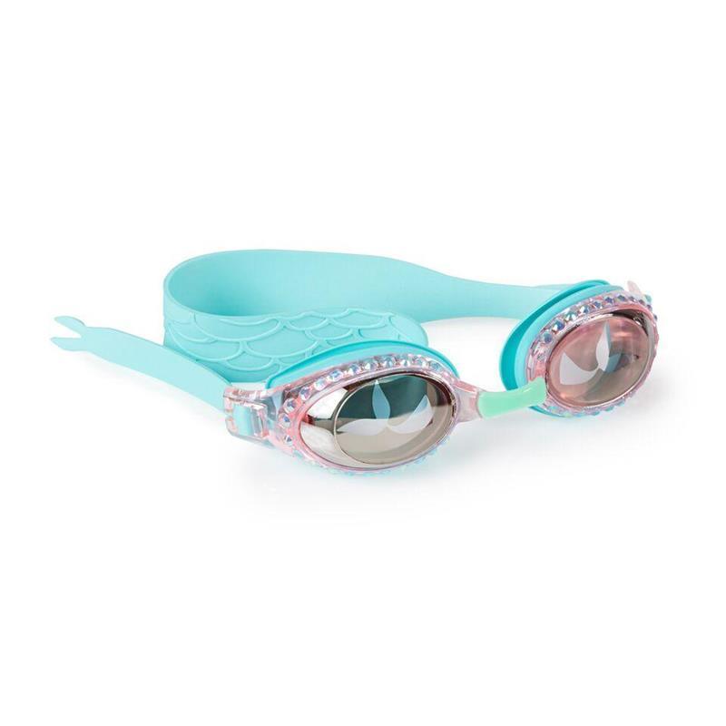 Bling2o Mermaid Swim Goggles, Blue Sushi Image 1