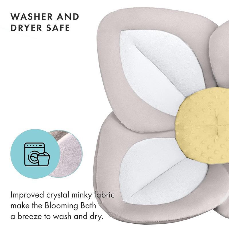 Blooming Bath - Lotus Flower Bath Mat Sink Cushion, Olive Image 4