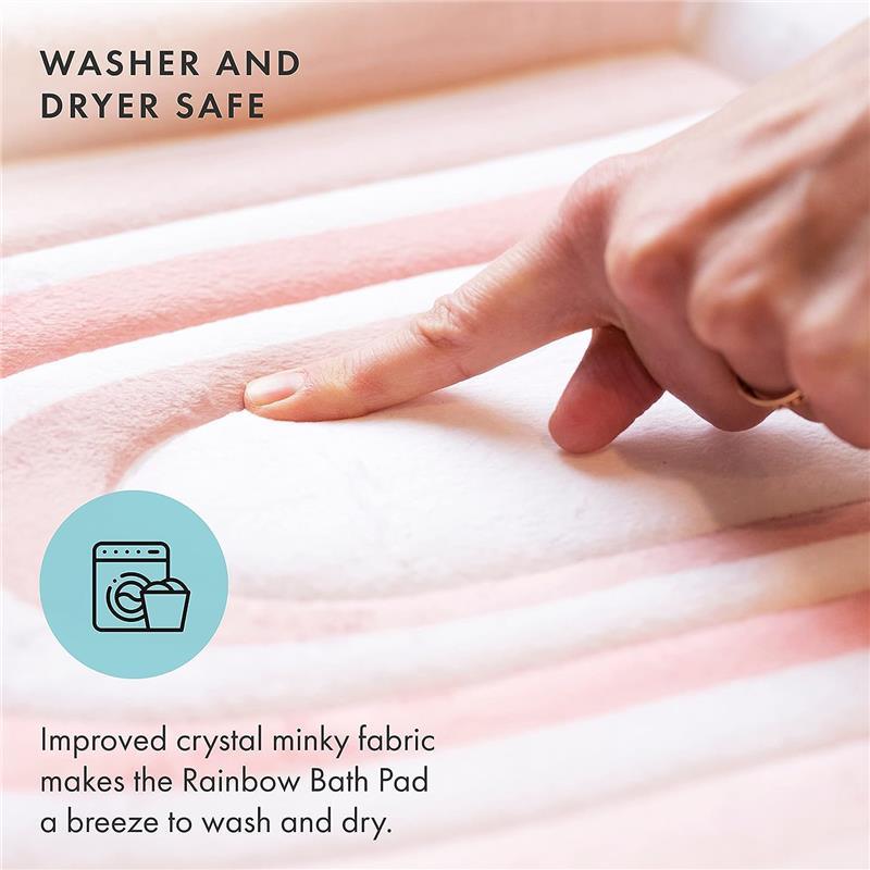 Blooming Bath - Rainbow Baby Sink Bathtub Cushion for Infants  Image 4