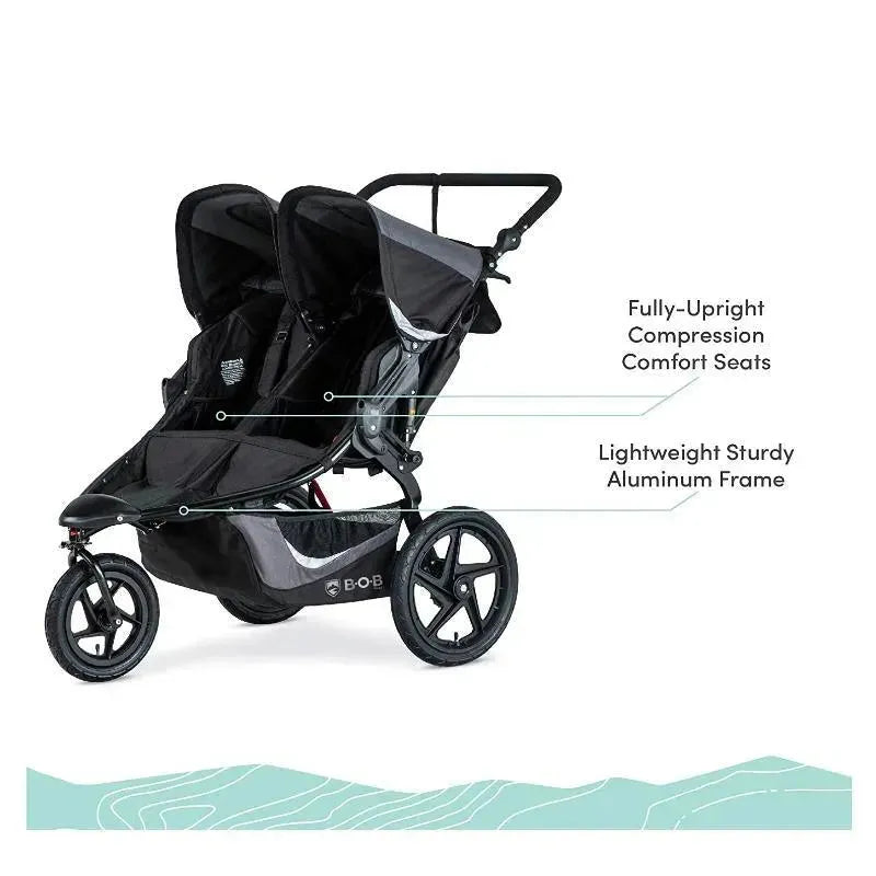 jogging bob double stroller BOB Revolution Flex Duallie 3.0 Jogging Stroller