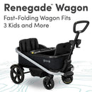 BOB - Renegade (3 Seater) Stroller Wagon, Nightfall Image 3