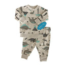 Bon Bebe - 2Pk Matchy Matchy Sets Grey Dino Image 1