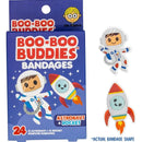 Boo Boo Buddies - Kids Adhesive Bandages, Astronaut + Rocket Image 2