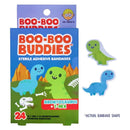 Boo Boo Buddies - Kids Adhesive Bandages, Brontosaurus + T rex Image 2
