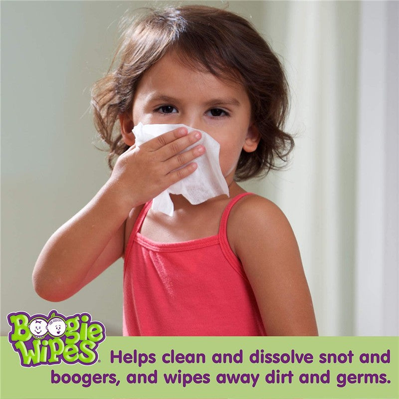 Boogie Wipes - 30Ct Saline Nose Wipes, Grape Image 4