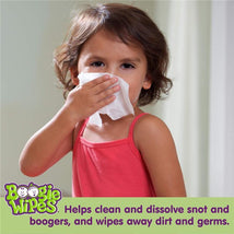 Boogies Wipes - 90Ct Saline Wet Wipes for Nose Image 2