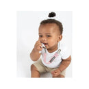 Booginhead 2-Pack Pacifier Clips, Pink Arrows Image 2