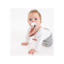 Booginhead 3-Pack Pacifier Clips, Sage, Scallops, Sienna Image 2