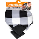 BooginHead - Bandana Teether & Pacigrip Bib 2Pk, Buffalo Check Image 1