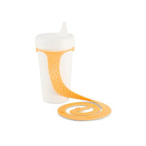 Booginhead - Silicone Sippigrip Cup & Toy Holders - Creamsicle Orange Image 1