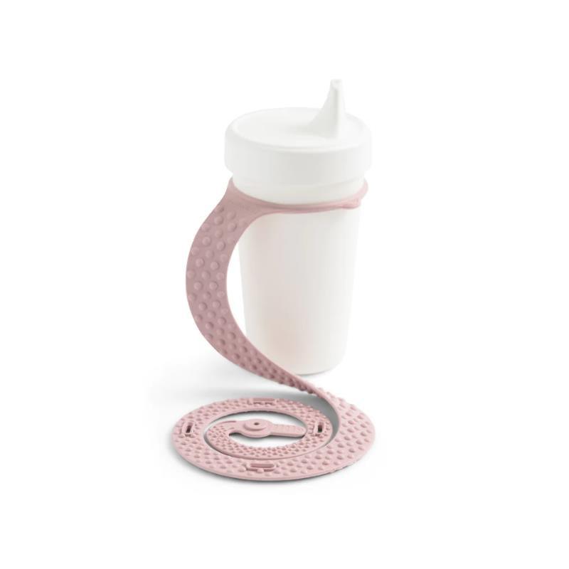 Booginhead - Silicone Sippigrip Cup & Toy Holders - Dusty Rose Image 1