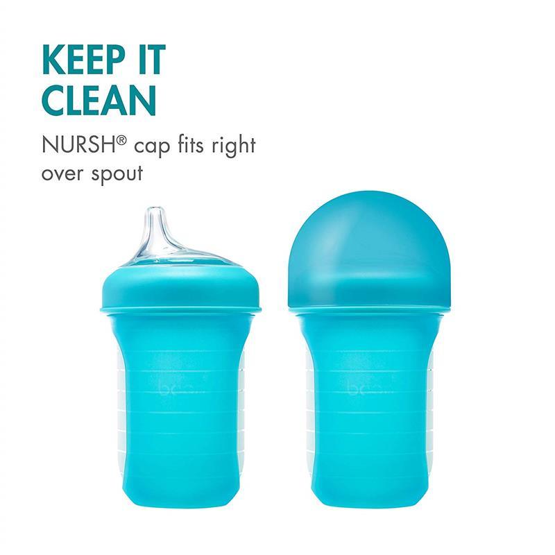 Boon Snug Spout Universal Silicone Sippy Lids 3 Pack