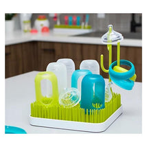 Boon Grass Countertop Drying Rack for Baby Bottles and Pacifiers, Green Image 2