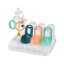 Boon Lawn Baby Bottle Drying Rack, Winter White Image 1
