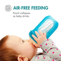 Boon - Nursh 8Oz Bottle 3Pk, Blue Multi Stage 2 Image 2