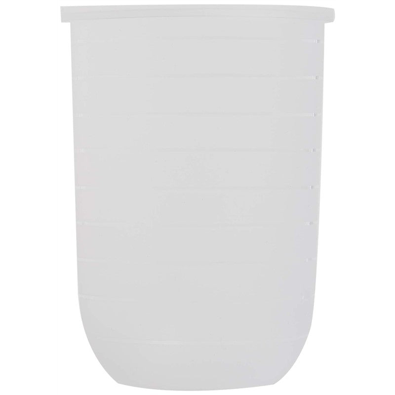 Boon NURSH Silicone Pouch Bottle, 8 oz, white with measurement lines for easy filling, part of a 3-pack.