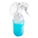 Boon NURSH Pump Adapter for Spectra & Avent, featuring a translucent pump attachment and blue container.