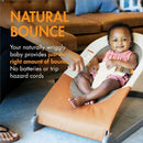 Boon - SLANT Portable Baby Bouncer, Tan  Image 3