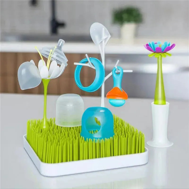 Boon STEM TWIG Baby Bottle Drying Rack Drying Rack Flower Accessor