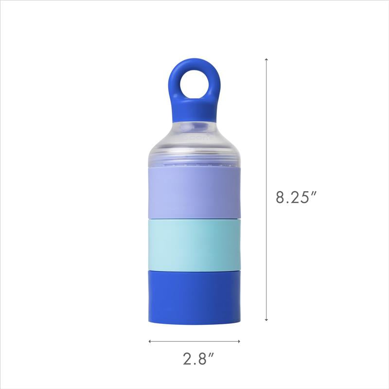 Boon Triful Baby Formula Dispenser On The Go, Blue Image 6