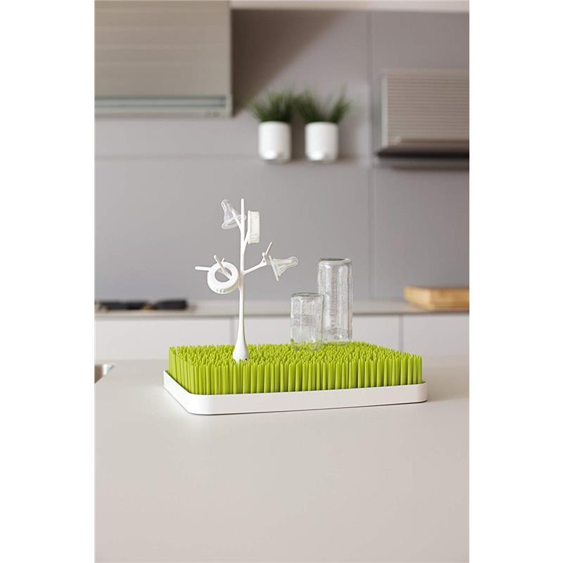 Boon Twig Grass and Lawn Drying Rack Accessory, White,Twig White Image 3