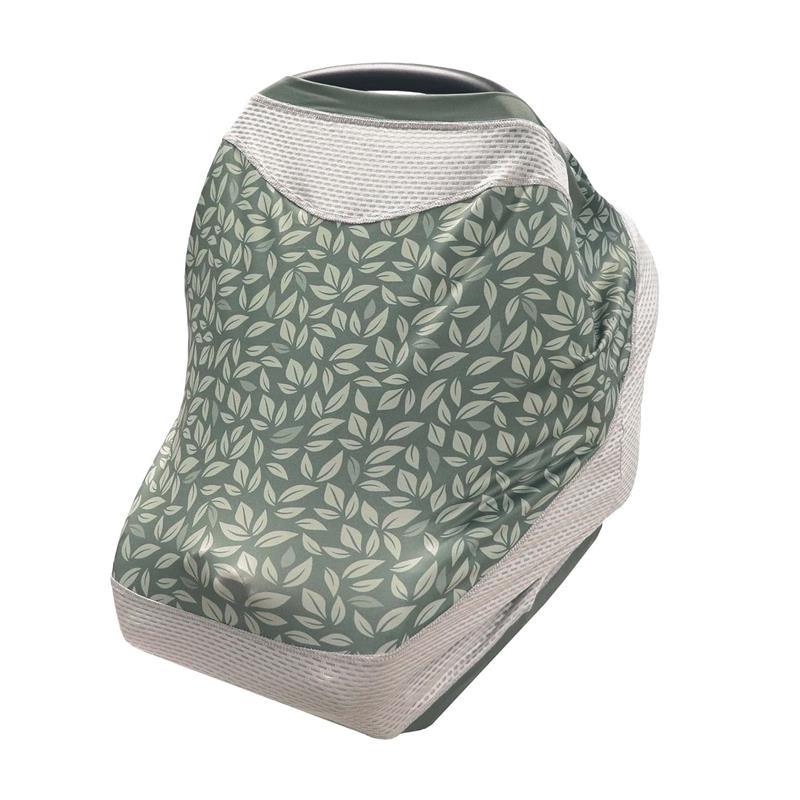 Boppy Company - 4 & More Multi-use Cover, Green Leaves Image 1