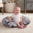 Boppy Feeding And Infant Support Pillow - Gray Dinosaurs Image 2