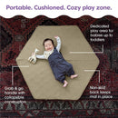 Boppy Foam Play Mat for Baby, Toddlers and Kids, Natural-Maze Tan, Easy-Setup with Non-Skid Backing for Floor Play, Tummy Time & More Image 2