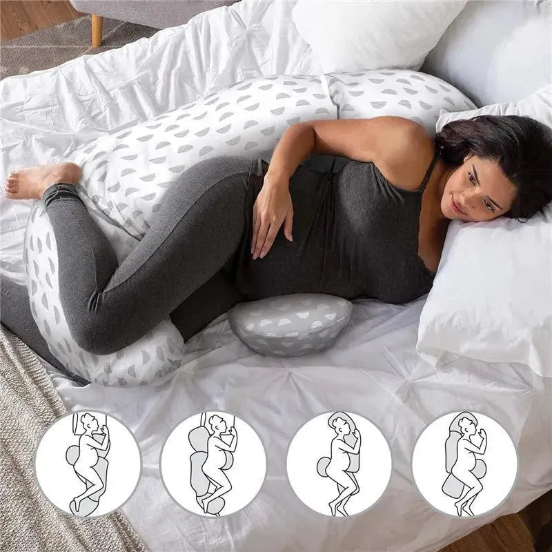 Boppy Side Best Pregnancy Pillow For Side Sleepers Mom-Approved