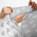 Boppy - Full Body Side Sleeper Pillow, Mirage White and Gray Image 4