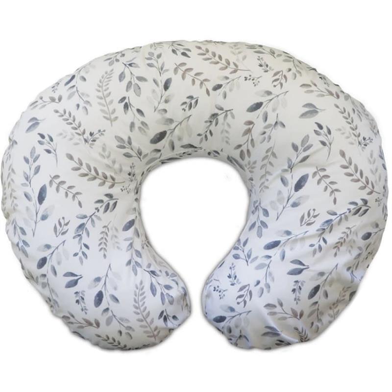Boppy - Luxe Feeding & Infant Support Pillow, Leaf Stripe Image 3
