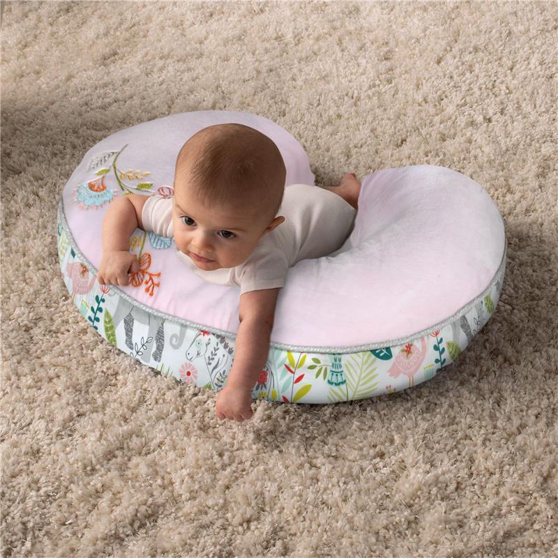 Boppy Original Feeding and Infant Support Pillow, Green Forest Animals
