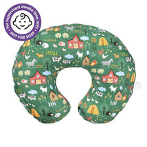 Boppy - Nursing Pillow Support with Removable Cover, Machine Washable, Green Farm Image 2