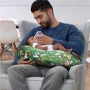 Boppy - Nursing Pillow Support with Removable Cover, Machine Washable, Green Farm Image 4
