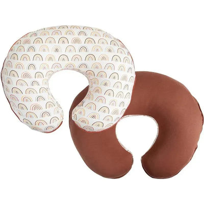 Boppy - Nursing Pillow Cover, Spice Rainbows Image 1