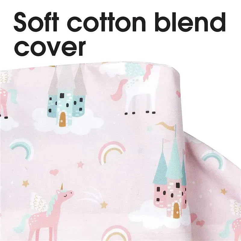 Boppy - Nursing Pillow Cover, Pink Unicorns Image 3