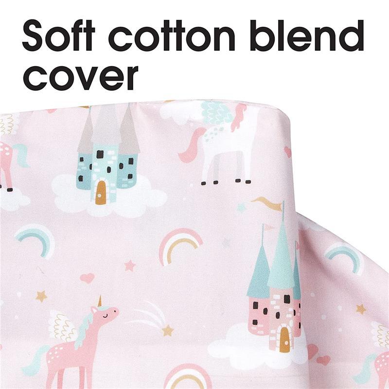 Boppy - Nursing Pillow Cover, Pink Unicorns Image 3