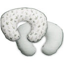 Boppy Pillow Slipcover Organic Cotton, Green Little Leaves Image 3