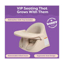 Boppy Proper Posture Floor and Booster Seat- Oatmeal Image 5