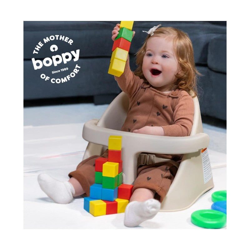 Boppy Proper Posture Floor and Booster Seat- Oatmeal Image 8