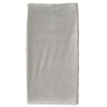 Boppy - Changing Pad Cover, Gray Ribbed Minky Fabric Image 1