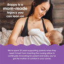 Boppy - Side Sleeper Gray Falling Leaves Image 7