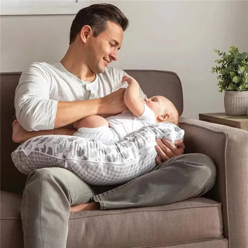 Baby Wedge Pillow For Newborns – Breathable Mesh, Removable Cover, Helps With Feeding & Sleep