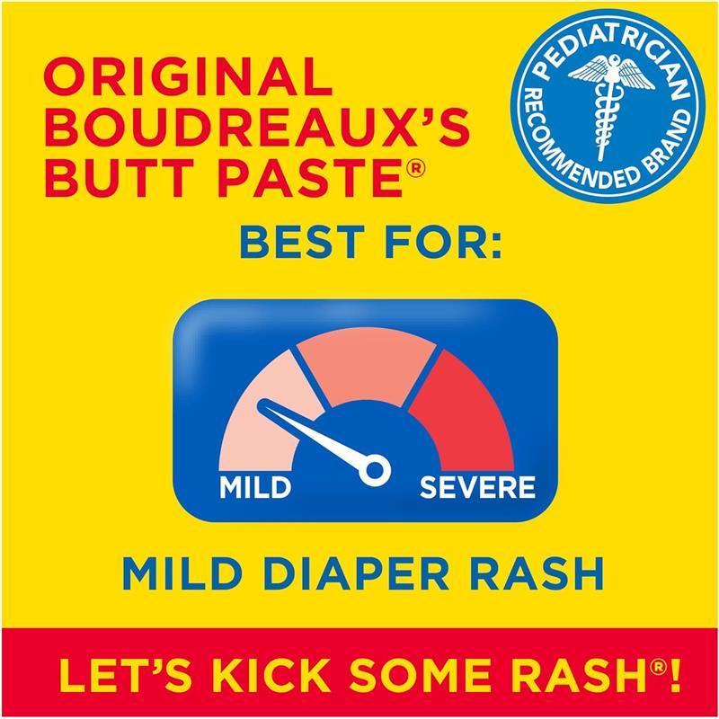 Boudreaux's Baby Butt Paste Original Diaper Rash Cream | Baby Ointment | 2 Oz.Tube Image 3