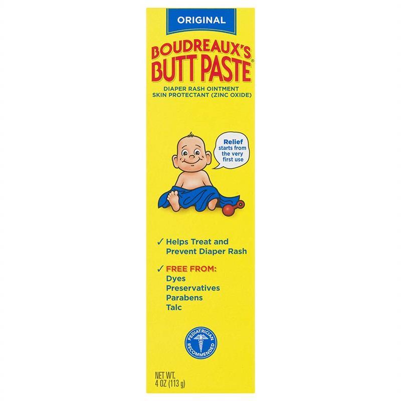 Boudreaux's Butt Paste - Diaper Rash Ointment, 4 Oz Image 1