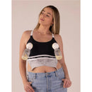 Bravado Designs Clip and Pump Hands-Free Nursing Bra Accessory, Black - THE BREAST PUMP IS NOT INCLUDED Image 4