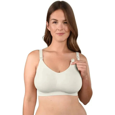 Bravado - The Body Silk Seamless Nursing Bra Antique White Image 1